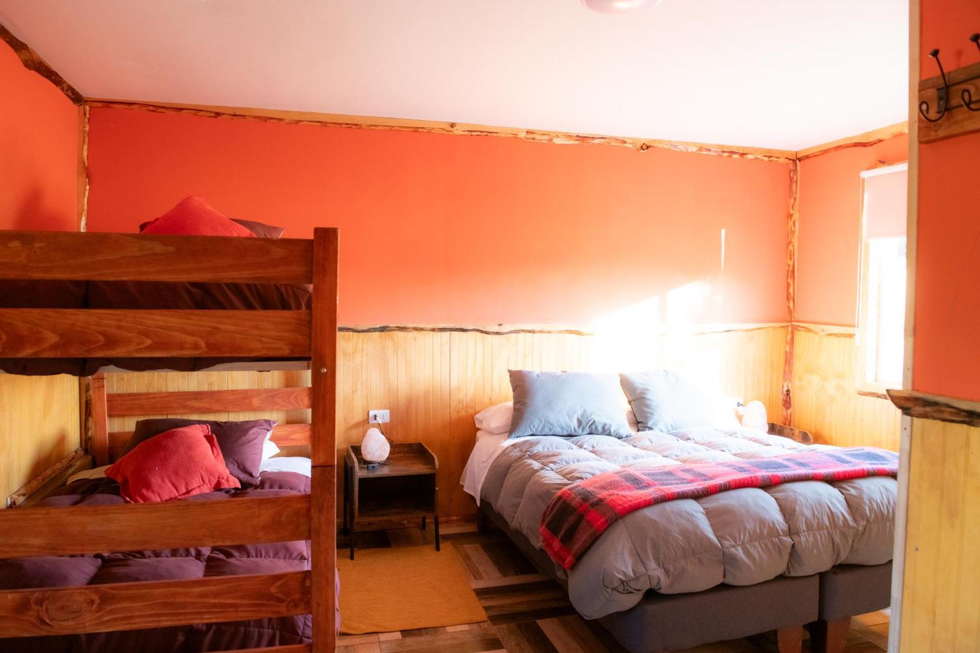 Cabanas & Hostal Lefuco Curacautin Bagian luar foto